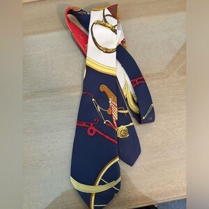 Hermes Classic Silk Tie